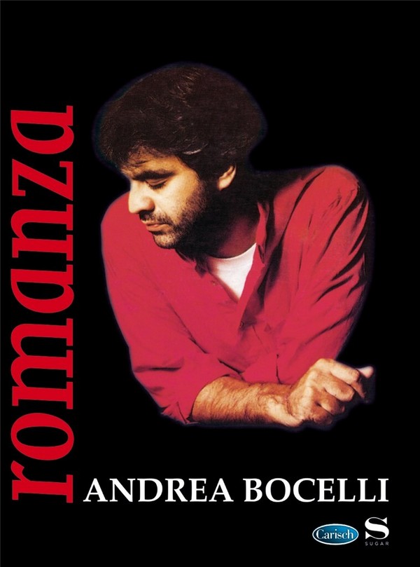 Andrea Bocelli: Romanza  Songbook Melodiestimme mit Akkorden  Text italienisch