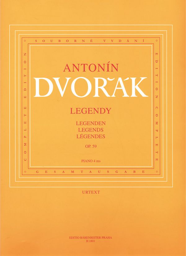Legenden op.59 für  Klavier zu 4 Händen  
