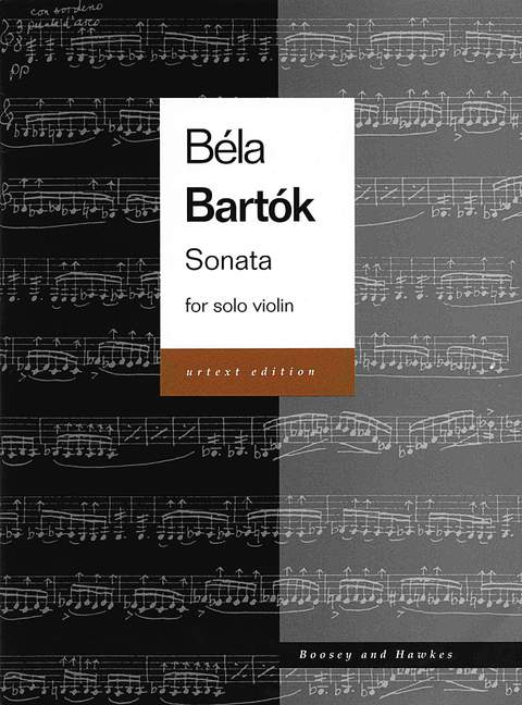 Sonata&nbsp;&nbsp;for solo violin&nbsp;&nbsp;Urtext Edition