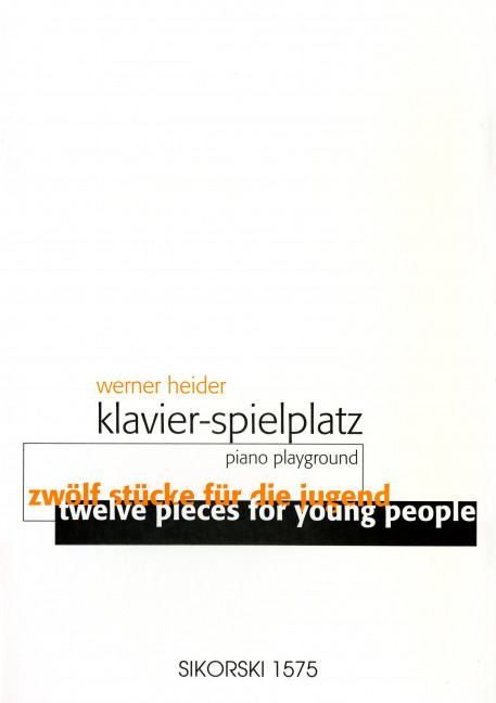 Klavierspielplatz 12 Stücke&nbsp;&nbsp;für die Jugend&nbsp;&nbsp;