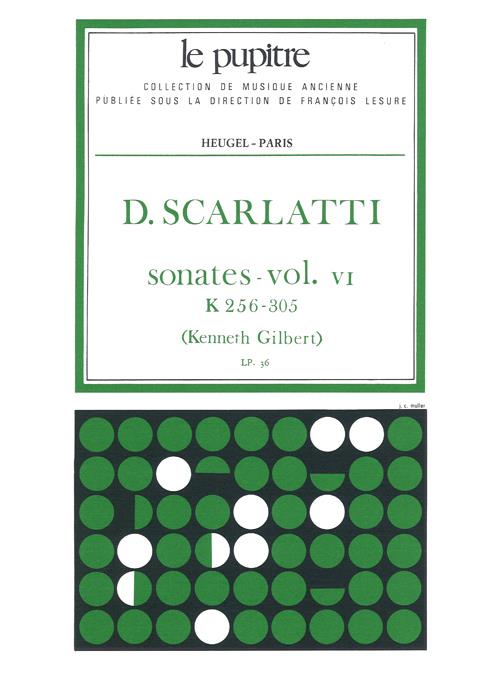 Sonates vol.6 (K256-305)&nbsp;&nbsp;pour clavecin&nbsp;&nbsp;