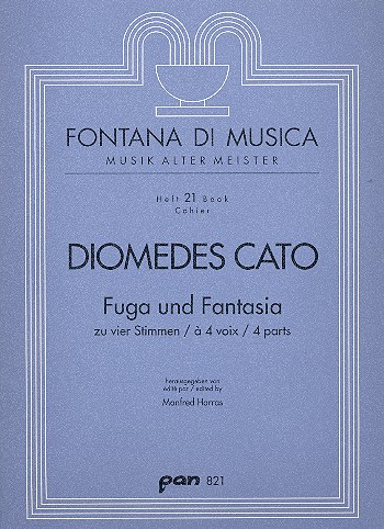 Fuga und fantasia zu 4 Stimmen (SATB)&nbsp;&nbsp;&nbsp;&nbsp;