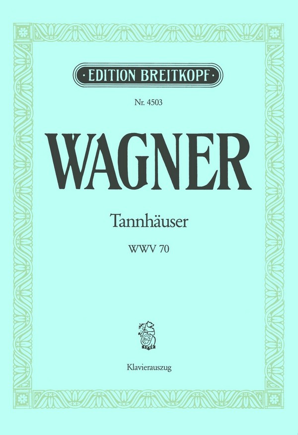 Tannhäuser&nbsp;&nbsp;&nbsp;&nbsp;Klavierauszug (dt/en)