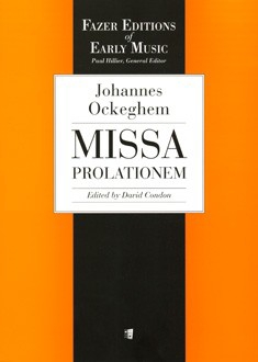 Missa prolationem for  mixed chorus a cappella  score