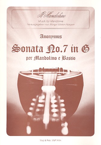 Sonata G-Dur Nr.7 per mandolino