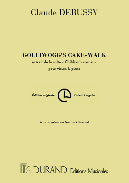 GOLLIWOGG'S CAKE WALK POUR VIOLON  ET PIANO  