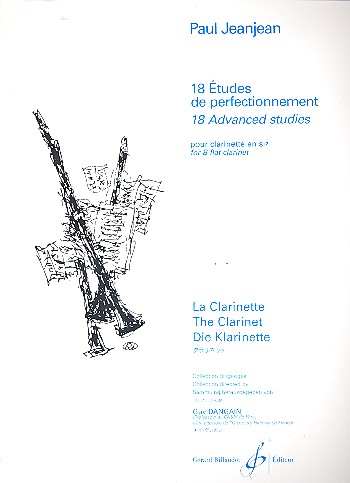 18 études de perfectionnement  pour clarinette  
