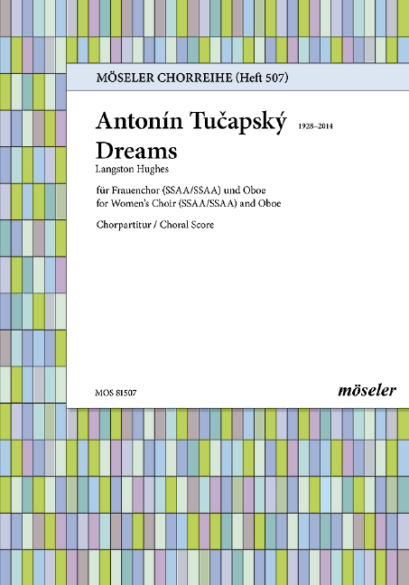 Dreams&nbsp;&nbsp;für Frauenchor (SSSSAAAA) und Oboe (en)&nbsp;&nbsp;Partitur