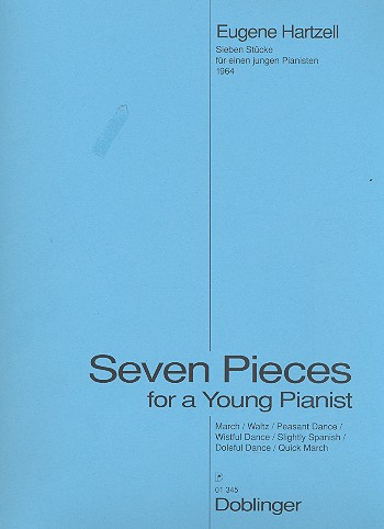 7 Stücke für einen jungen  Pianisten für Klavier  