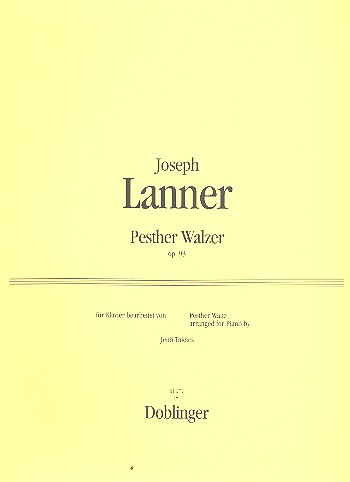 Pesther Walzer op.93  für Klavier  