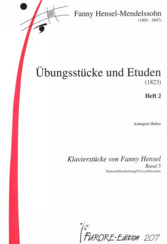 Übungsstücke und Etüden Band 2  Klavierstücke von Fanny Hensel Band 5  