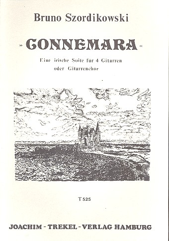 Connemara   für 4 Gitarren (Ensemble)  Partitur und Stimmen