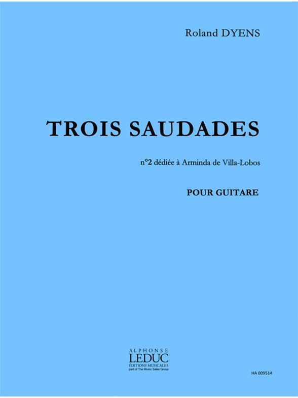 Saudade no.2 pour guitare&nbsp;&nbsp;&nbsp;&nbsp;