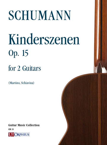 Kinderszenen op.15&nbsp;&nbsp;per 2 chitarre&nbsp;&nbsp;partitura e parti