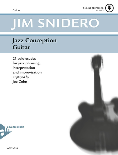 Jazz Conception (+CD)&nbsp;&nbsp;for guitar&nbsp;&nbsp;21 solo etudes for jazz phrasing, interpretation, improvisation