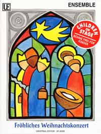 Fröhliches Weihnachtskonzert&nbsp;&nbsp;für Ensemble (1.+2 Stimme in C,&nbsp;&nbsp;2. Stimme in B, Klavier, Bass, Schlagwerk)