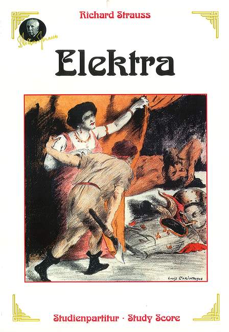 Elektra op. 58&nbsp;&nbsp;Tragödie in einem Aufzug von Hugo von Hofmannsthal&nbsp;&nbsp;Studienpartitur (broschiert)