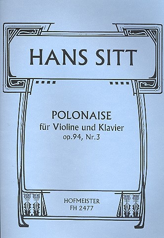Polonaise op.94,3  für Violine und Klavier  
