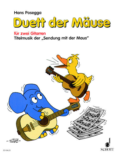 Duett der Mäuse  für 2 Gitarre  