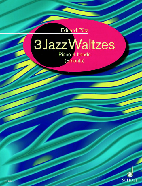Drei Jazz-Walzer  für Klavier 4-händig  