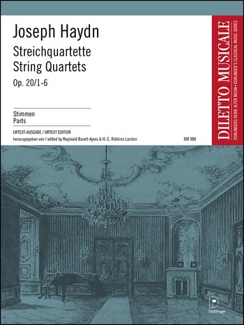 Streichquartette op.20,1-6&nbsp;&nbsp;&nbsp;&nbsp;Stimmen