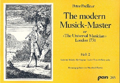 The modern Musick-Master Band 2&nbsp;&nbsp;Leichte Stücke für Sopran- oder&nbsp;&nbsp;Tenorblockflöte
