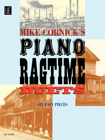 Piano Ragtime Duets 8 easy pieces  for piano 4 hands  