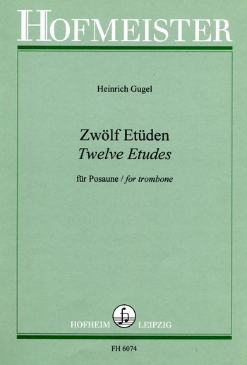 12 Etüden für Posaune    