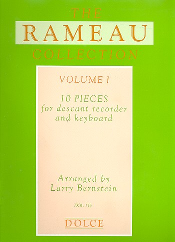 10 pièces for descant recorder  and keyboard  Bernstein, Larry, ed