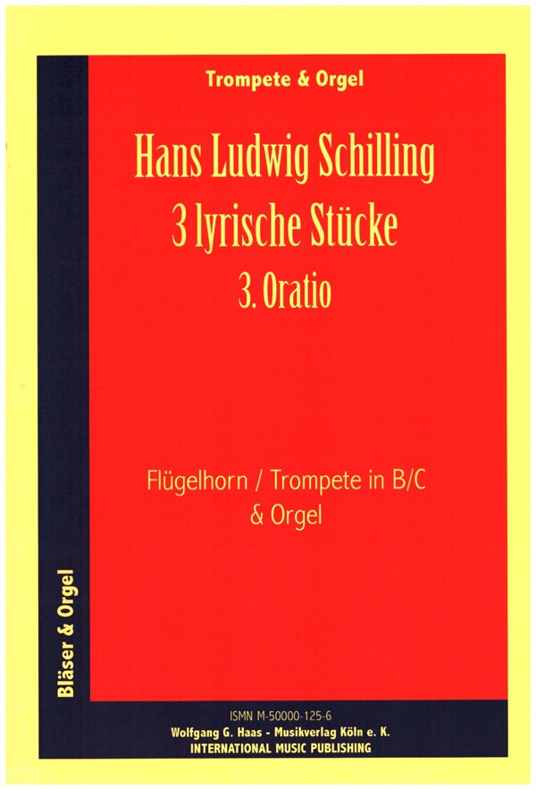 Oratio für Trompete (Flügelhorn)  und Orgel  