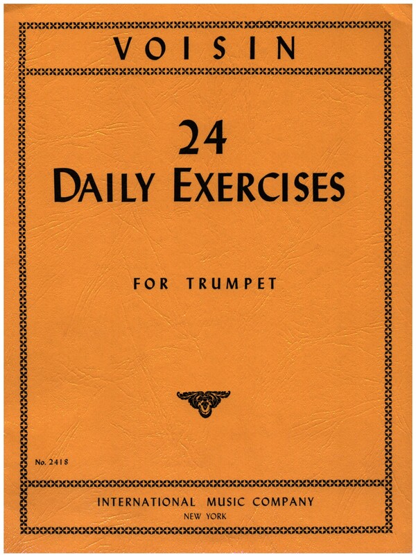 24 daily excercises  for trumpet  