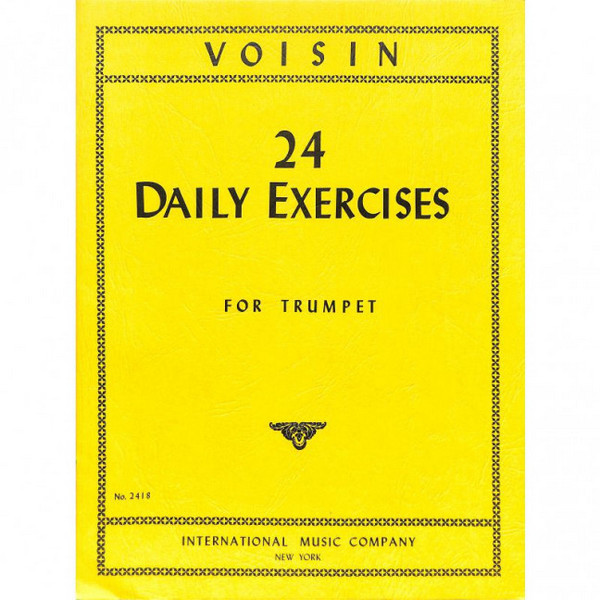 24 daily excercises&nbsp;&nbsp;for trumpet&nbsp;&nbsp;