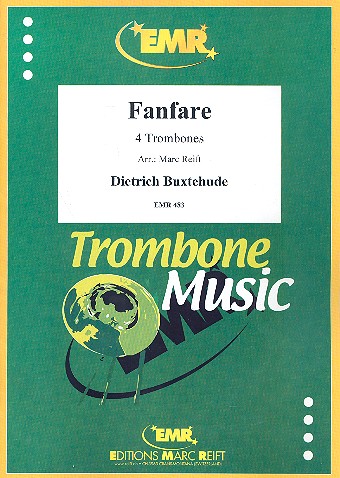 Fanfare for 4 trombones&nbsp;&nbsp;score and parts&nbsp;&nbsp;
