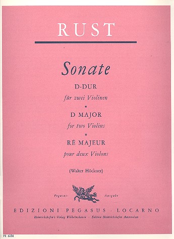 Sonate D-Dur für 2 Violinen    