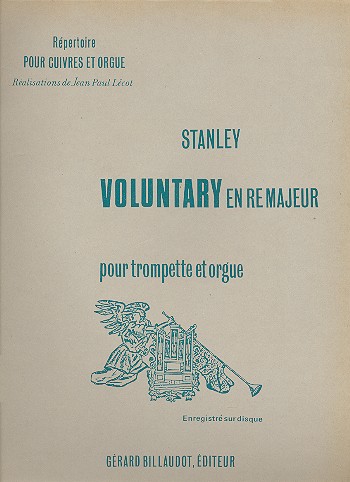 Voluntary en re majeur  pour trompette en ut et orgue  
