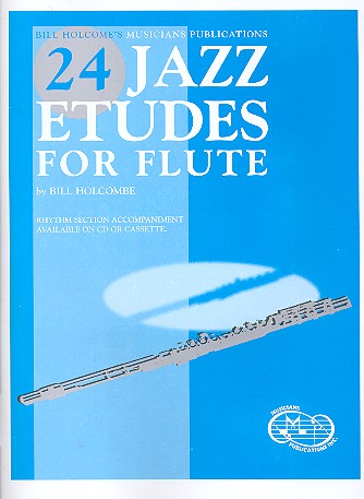 24 Jazz Etudes (+CD)&nbsp;&nbsp;for flute&nbsp;&nbsp;