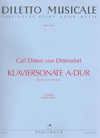Sonate A-Dur  für Klavier  