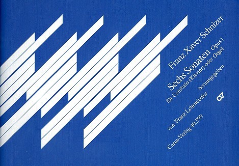 6 Sonaten op.1 &nbsp;&nbsp;für Cembalo (Klavier) oder Orgel&nbsp;&nbsp;