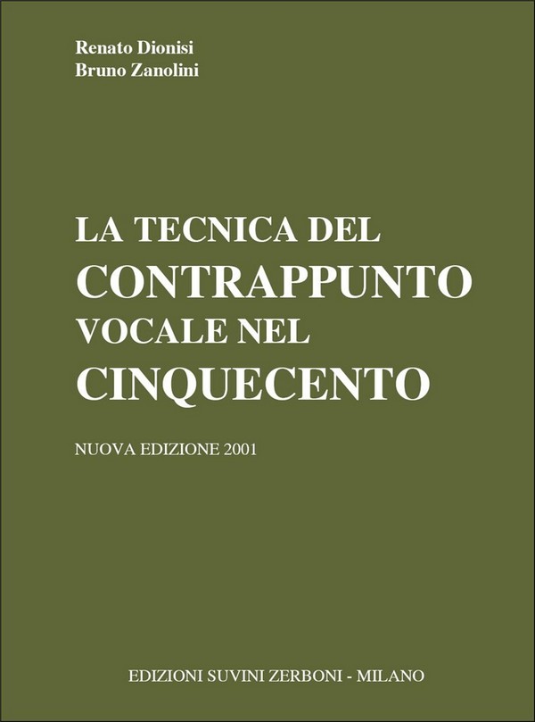 La tecnica del contrappunto vocale&nbsp;&nbsp;nel cinquecento (it, broschiert)&nbsp;&nbsp;