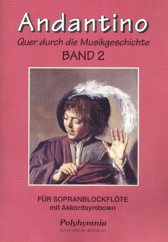 Andantino Band 2 für  Sopranblockflöte mit  Akkordsymbolen