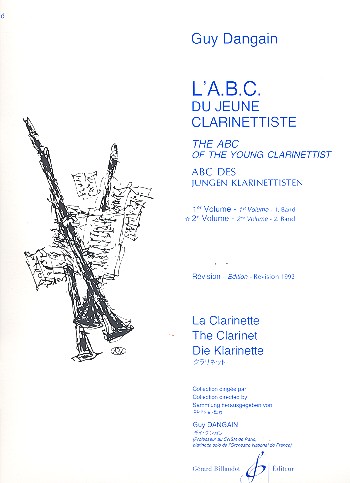 L'abc du jeune clarinettiste vol.2&nbsp;&nbsp;&nbsp;&nbsp;