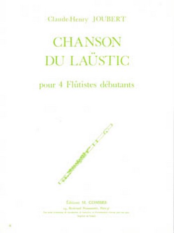 Chanson du laüstic pour 4 flûtes  debutants  partition et parties