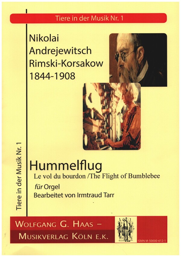 Hummelflug&nbsp;&nbsp;für Orgel&nbsp;&nbsp;