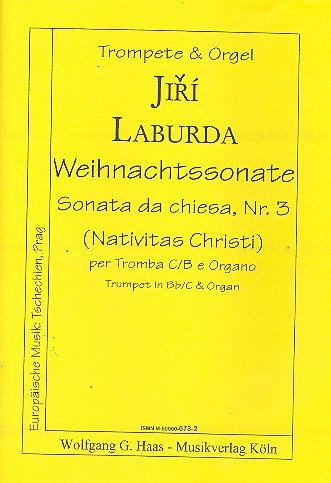 Sonata da Chiesa Nr.3 für&nbsp;&nbsp;Trompete in B/C und Orgel&nbsp;&nbsp;