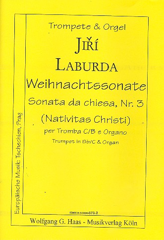 Sonata da Chiesa Nr.3 für  Trompete in B/C und Orgel  