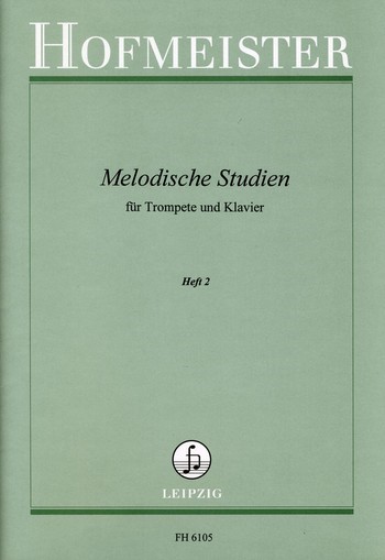 Melodische Studien Band 2&nbsp;&nbsp;für Trompete und Klavier&nbsp;&nbsp;