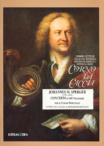 Concerto mi maggiore per il corno  principale für Flügelhorn (Trompete)  und Klavier,    3 Stimmen