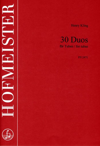 30 Duos   für Tuben  Partitur
