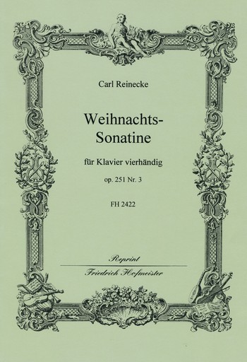 Weihnachts-Sonatine op.251,3&nbsp;&nbsp;für Klavier zu 4 Händen&nbsp;&nbsp;