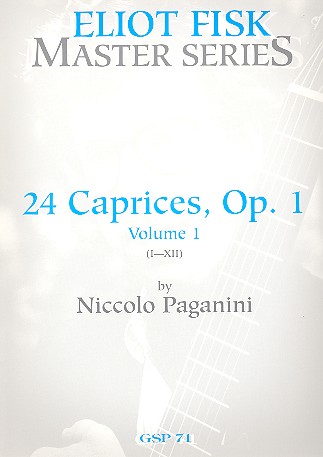24 Caprices op.1 vol.1 (nos.1-12)  for guitar solo  